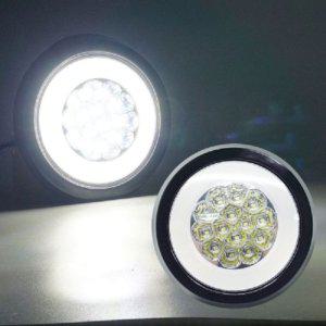 후진등 LED 테일램프 면발광 데루등 화이트 2WAY 1구 자동차리플렉터