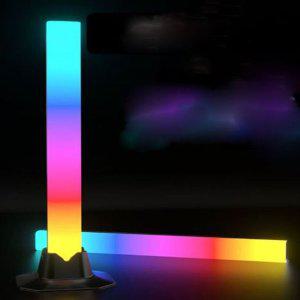 LED 무드등 스틱바 소리반응 사운드 댄싱 조명 5v RGB PC방조명 반응