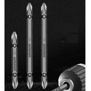 십자 드라이버 드릴 비트 양날 교체 120mm 10pcs 전동드릴나사 전동드릴비트