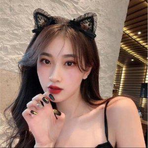 캣츠 할로윈머리띠 고양이 할로윈소품 헤어밴드
