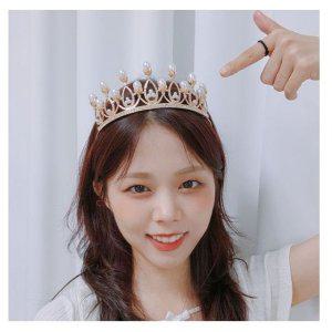 티아라 드레스샵 웨딩 브라이덜샤워 머리띠 사진