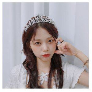 티아라 결혼 머리띠 브라이덜 스냅 웨딩 브라이