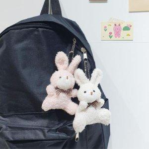 커플 귀여운 백꾸 토끼인형 차키홀더 군번줄 장