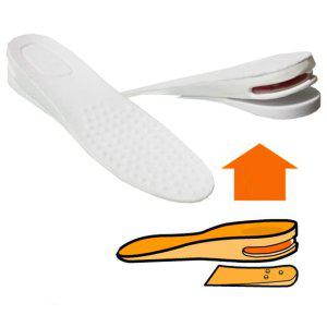 에어캡 2단분리 3cm 키높이깔창 화이트 남여프리깔창 운동화 구두 신발 키높이
