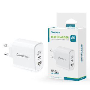 가정용충전기 PD 65W 2포트 충전기 본품 케이블미포함 USR-S22-P65U2 핸드폰충전기