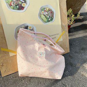 캐주얼 핑크 래빗 숄더백 일상용 가방 아기 이유식 스타일