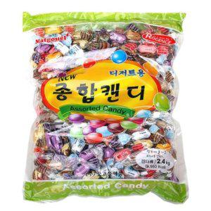 맛고을 종합 캔디 2.4kgx1봉지