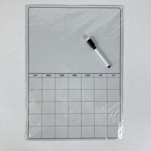 화이트보드 캘린더 자석 스케줄보드 냉장고칠판 냉장