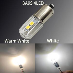 2PCS BA9S T4W LED 자동차 전구 T2W T3W H5W 인테리어 자동차 LED 번호판 빛 DC12V 12913 12910 12929 BA9 57 756 1816 1891