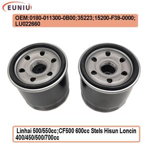 2PC 오일 필터 Linhai 500 550 ATV UTV LH500 500 PROMAX E4 T-BOSS 550 E4 M550 E2 M550L 500 T3b EFI M 550 500 E4 500 T3b 35223