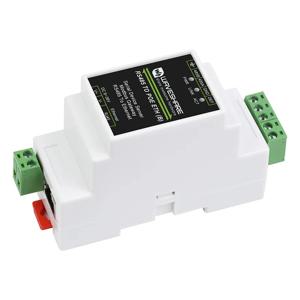 산업용 Modbus MQTT JSON 직렬 서버 RS485 - RJ45 이더넷 TCP/IP - POE 기능이 있는 직렬 레일 마운트 지원(옵션)