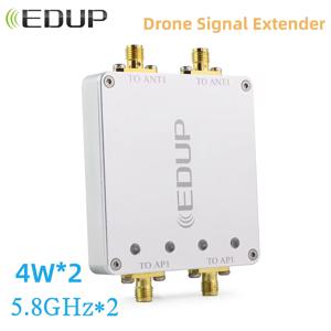 EDUP AB025 4W 5.8GHz 신호 부스터 듀얼 채널 드론 신호 확장기 WiFi 증폭기 장거리 Wifi 신호 확장기