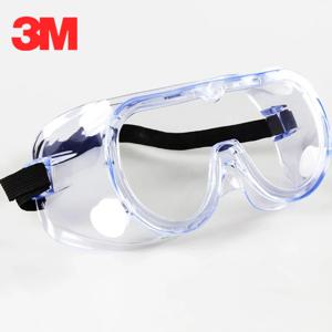 3M 1621 안경 고글 충격 방지 PC 화학 물질 튀김 ANSI Z87 표준 안전 개인 보호 UV 보호 공장