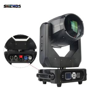 SHEHDS 빔 이동식 헤드 라이트 전구, 더블 프리즘 DMX512, 나이트 클럽 웨딩 극장 디스코 전문 크리스마스 조명, 275W
