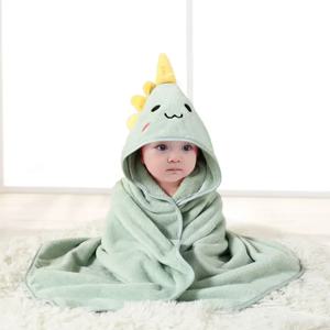 신생아 아기 목욕 타올 만화 아기 Swaddle 어린이 목욕 가운 양털 담요 새로 태어난 소년 소녀를위한 따뜻한 잠자는 Swaddle Wrap