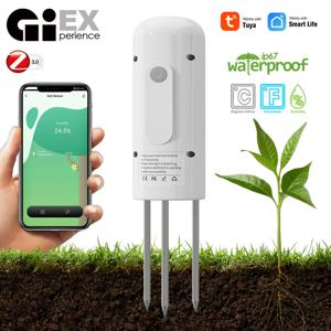 ZIGBEE 식물 모니터 야외 토양 온도 계량기 수분 습도 테스터 센서, 정원 자동화 관개 TUYA 감지기
