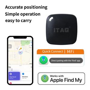 애플 나의 찾기 기기 GPS 추적기 IOS 휴대용 GPS 추적기 분실 방지 알람 사이클링 미니 GPS 위치 추적기 (반려동물/어린이용)