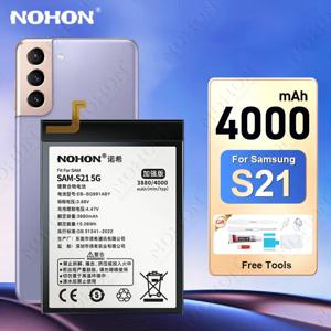 NOHON EB-BG991ABY 배터리 삼성 갤럭시 S21 5G S22 S23 S24 플러스 S20 울트라 S21+ SM-G991B G991U SM-G990 G996 G998
