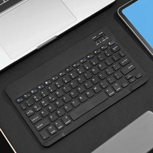 안드로이드 용 무선 키보드 블루투스 호환 키보드 IOS Windows PC iPad 태블릿 키보드 용 미니 78 키 게임용 키보드