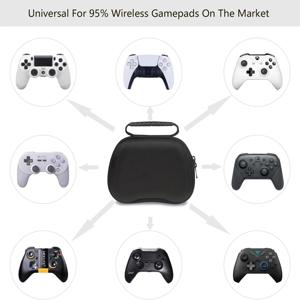컨트롤러 케이스 Nintendo Switch Pro 컨트롤러 PS5 PS4 Xbox 컨트롤러 하드 보호 커버 여행용 운반 케이스 휴대용 가방