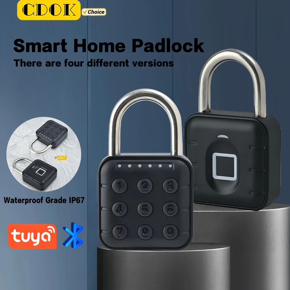 CDOK SY12 스마트 자물쇠, IP65 방수, 학교 체육관 사물함, 여행 가방에 적합, 열쇠 운반 문제 제거