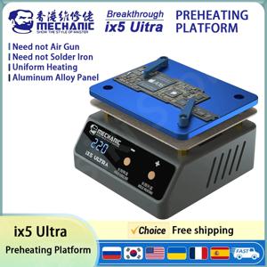 MECHANIC ix5 울트라 가열 플랫폼 마더보드 레이어링을 위한 예열 레이어링 주석 심기 접착제 제거 가열 테이블 도구