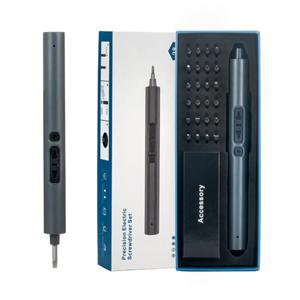 28 in 1 정밀 전기 스크루 드라이버 충전식 무선 정밀 전기 스크류 드라이버 세트 iPhone PC 용 핸드 툴 박스