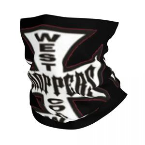 West Coast Choppers Bandana 넥 커버 프린트 오토바이 발라 클라 바 마스크 스카프 야외 헤드 밴드 하이킹 남여 성인 겨울