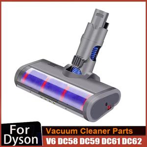 다이슨 V6 DC58 DC59 DC61 DC62 진공 청소기 소프트 스위퍼 롤러 헤드 바닥 브러시 액세서리 용 전동 바닥 브러시 헤드 도구