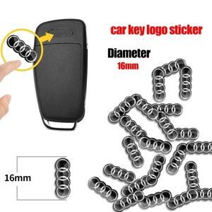 자동차 제어 키 로고 배지 자동차 배지 엠블럼 스티커 액세서리 아우디 A8 A5 A6 C5 C6 C7 A7 A1 A3 A4 B5 B6 B7 B8 Q3 Q5 Q7 TT