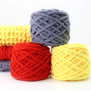 목화 원사 손으로 땋은 스레드 멀티 컬러 크로 셰 뜨개질 스레드 손으로 땋은 스레드 DIY 모자 스카프 후크 신발 스카프 대형 볼 스레드