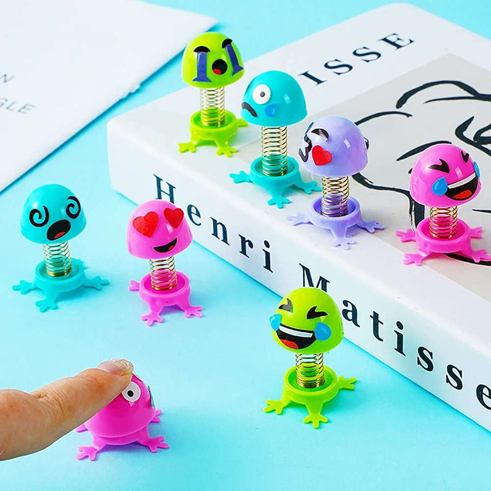5-20Pcs DIY 조립 스프링 엘프 어린이 장난감 파티 호의 완벽한 클래스 보물 상자 카니발 상품 소년 소녀 생일 선물
