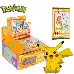30pcs 포켓몬 애니메이션 게임 Eif 카드 럭셔리 애완 동물 카드 컬렉션 교환 선물 상자 카드 장난감 어린이 취미 아이 크리스마스 선물