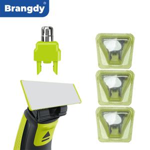 Brangdy 면도기 교체 블레이드 한 블레이드와 호환 가능 QP2520 QP2630 QP2724 QP6510 QP6520 QP6531 전기 수염 트리머
