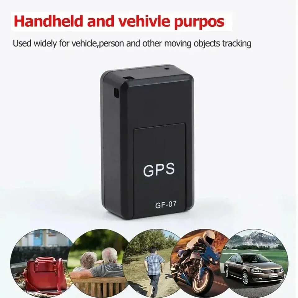 GF-07 미니 GPS 트래커 자동차 GPS 애완 동물 어린이 노인 분실 방지 장치 자동차 실시간 추적 로케이터 자기 차량 로케이터