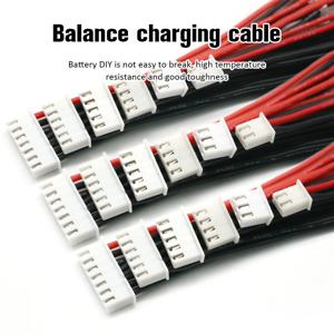 5 개/몫 1S 2S 3S 4S 5S 6S Lipo 배터리 밸런스 충전기 케이블 IMAX B6 커넥터 플러그 와이어 도매