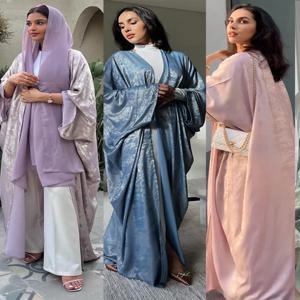 Eid 무슬림 아바야 여성용 원피스 카디건, 카프탄 사우디 아라비아 파티, 라마단 맥시 베스티도, 모로코 카프탄 롱 로브