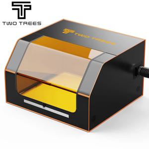 TWOTREES TTS-55 레이저 조각기 인클로저, 배기 선풍기 및 파이프 장착, 내화 및 방진 보호 커버, 780x720x460mm