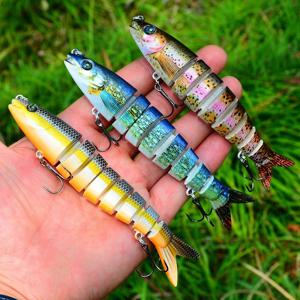 13.5cm/19g 싱킹 Swimbait 크랭크베이트 낚시 미끼 파이크 인공 미끼 키트 낚시 태클을 위한 Wobblers 세트