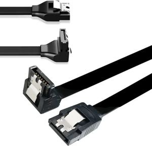 1/2PCS 50CM SATA 3.0 데이터 케이블 SATA HDD SSD CD 드라이브 작가 데스크탑 용 고속 Sata III 케이블 어댑터 연결 변환기