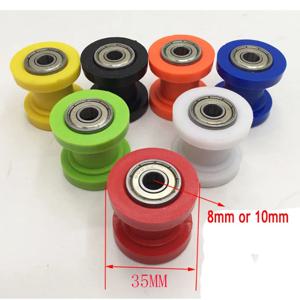 8/10mm 드라이브 체인 롤러 풀리 휠 슬라이더 텐셔너 휠 가이드 Enduro 오토바이 Motocross PIT 먼지 자전거 ATV CRF CR XR