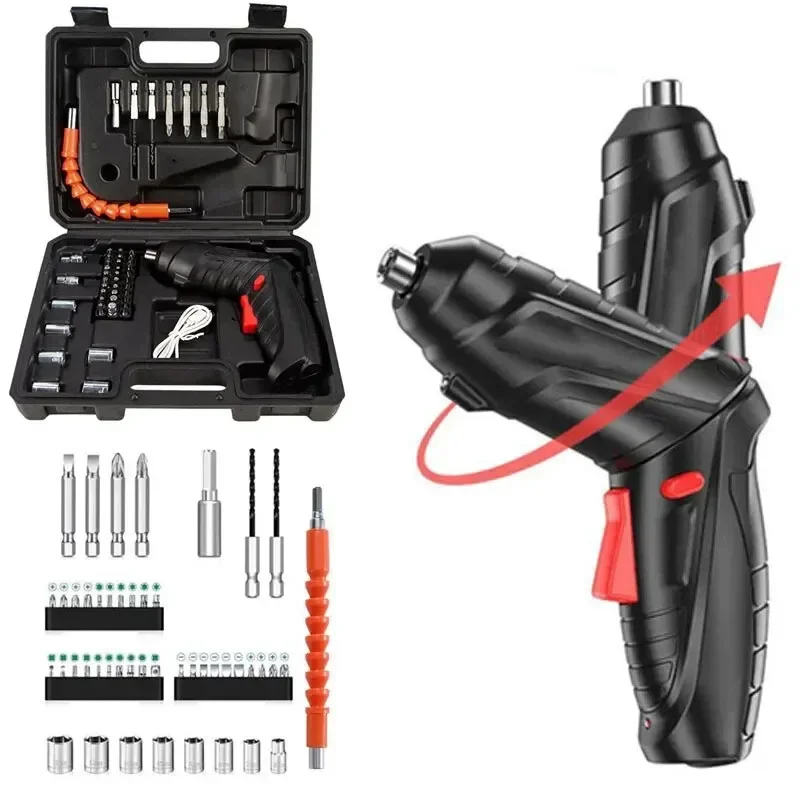 3.6v 전동 공구 가정용 유지 보수 수리 1800mAh 리튬 배터리 무선 드라이버 미니 가정용 전기 드릴 회전