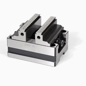 ZY60-80 턴테이블 고정 장치 CNC 동심 바이스 셀프 센터링 CNC 플라이어 CNC 머시닝 센터 동심 플랫 플라이어 클램프 6-60mm