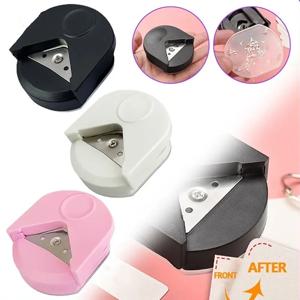 코너 라운더 R4 코너 펀치 휴대용 종이 트리머 커터 카드 사진 절단 DIY 공예 스크랩북 도구