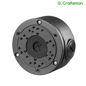 G.Craftsma S-B310-B E50 S50 V40 X50 B1 B2 IP 카메라 브래킷 용 검정색 방수 정션 박스 카메라 용 CCTV 액세서리