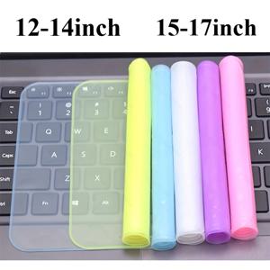 1pc 범용 노트북 키보드 보호대 12-17 인치 실리콘 키보드 커버