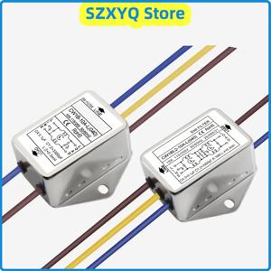 전원 공급 장치 필터 CW1B-3A/6A/10A-L(040) AC 250V 와이어 오디오 정수기 EMI 간섭 방지 EMI 라인 오디오 정수기