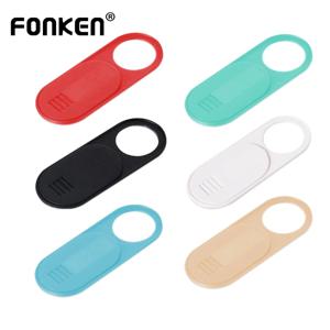 FONKEN 웹캠 커버 휴대 전화 개인 정보 보호 스티커 보호 커버 노트북 렌즈 셔터 웹캠 카메라 커버 노트북 PC 쉴드