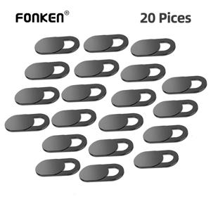FONKEN 웹캠 커버 노트북 슬라이더 개인 정보 보호 카메라 커버 렌즈 스티커, 맥북 셔터 렌즈 케이스 anty Spy