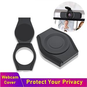 노트북 용 웹캠 개인 정보 보호 커버 Usb 카메라 셔터 Macbook 컴퓨터 PC 용 강력한 접착제가있는 범용 방진 렌즈 캡